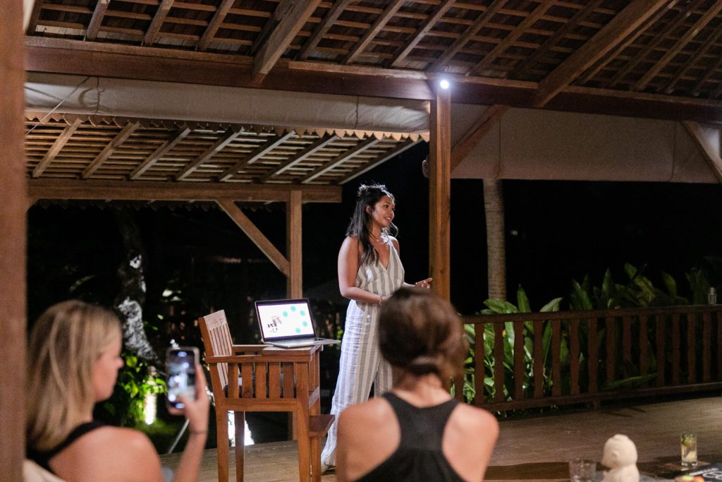 Praise sharing her why behind Ethical Weddings